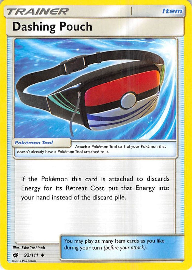 Image for Dashing Pouch (92/111) - Pokemon