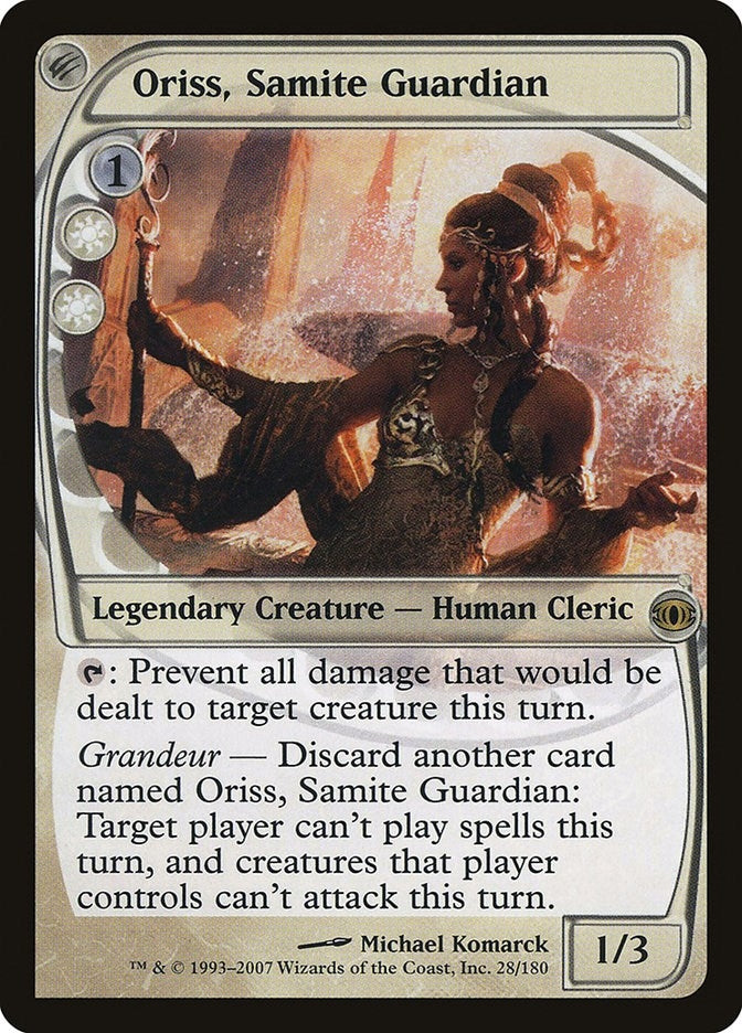 Image for Oriss, Samite Guardian (28) - Magic: The Gathering