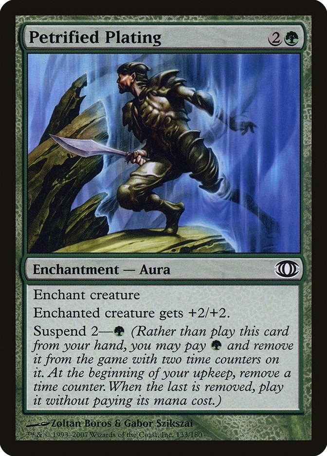 Image for Petrified Plating (133) - Magic: The Gathering