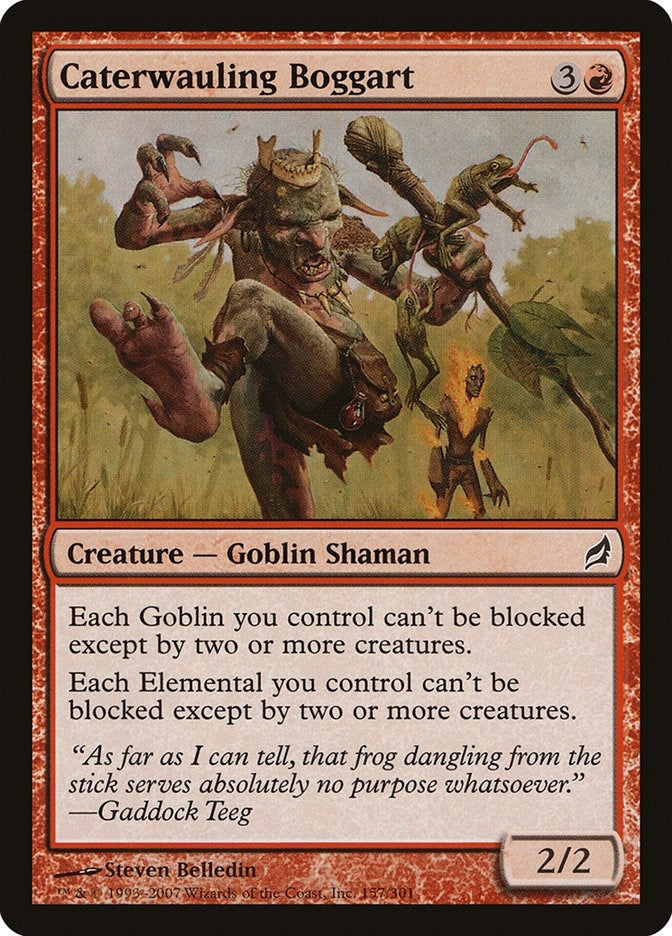 Image for Caterwauling Boggart (157) - Magic: The Gathering