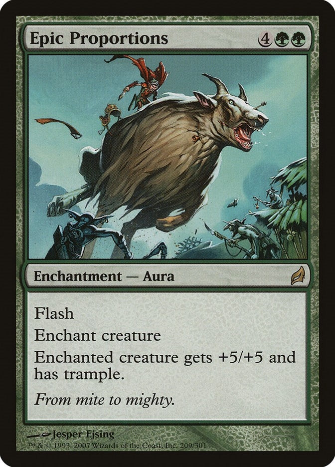 Image for Epic Proportions (209) - Magic: The Gathering