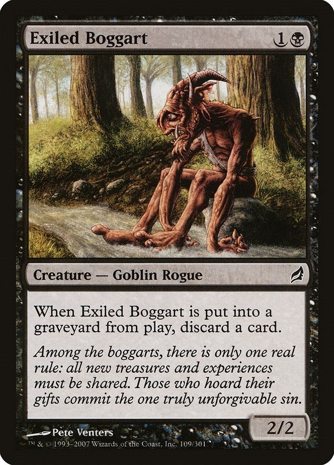 Image for Exiled Boggart (109) - Magic: The Gathering