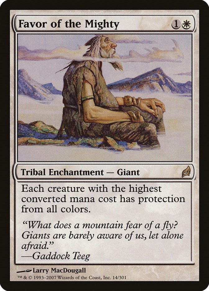 Image for Favor of the Mighty (14) - Magic: The Gathering