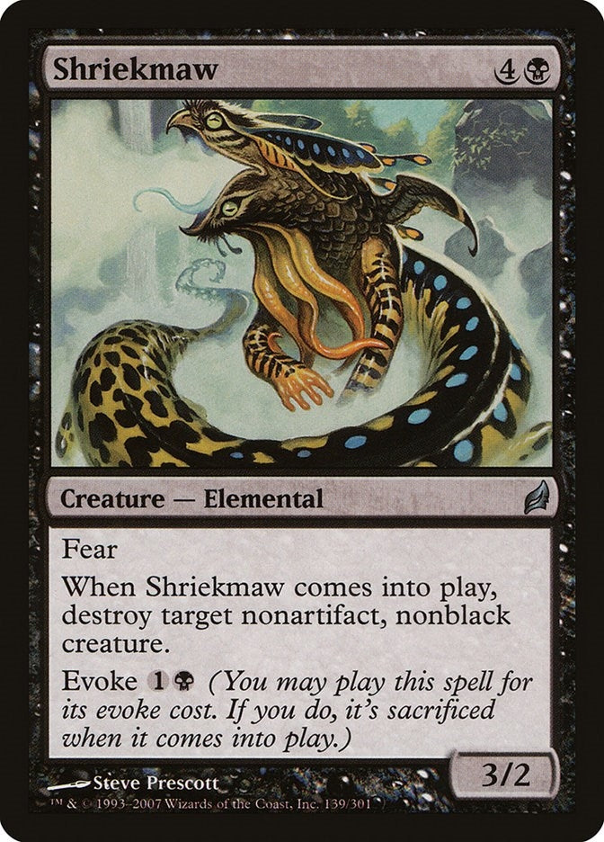 Image for Shriekmaw (139) - Magic: The Gathering