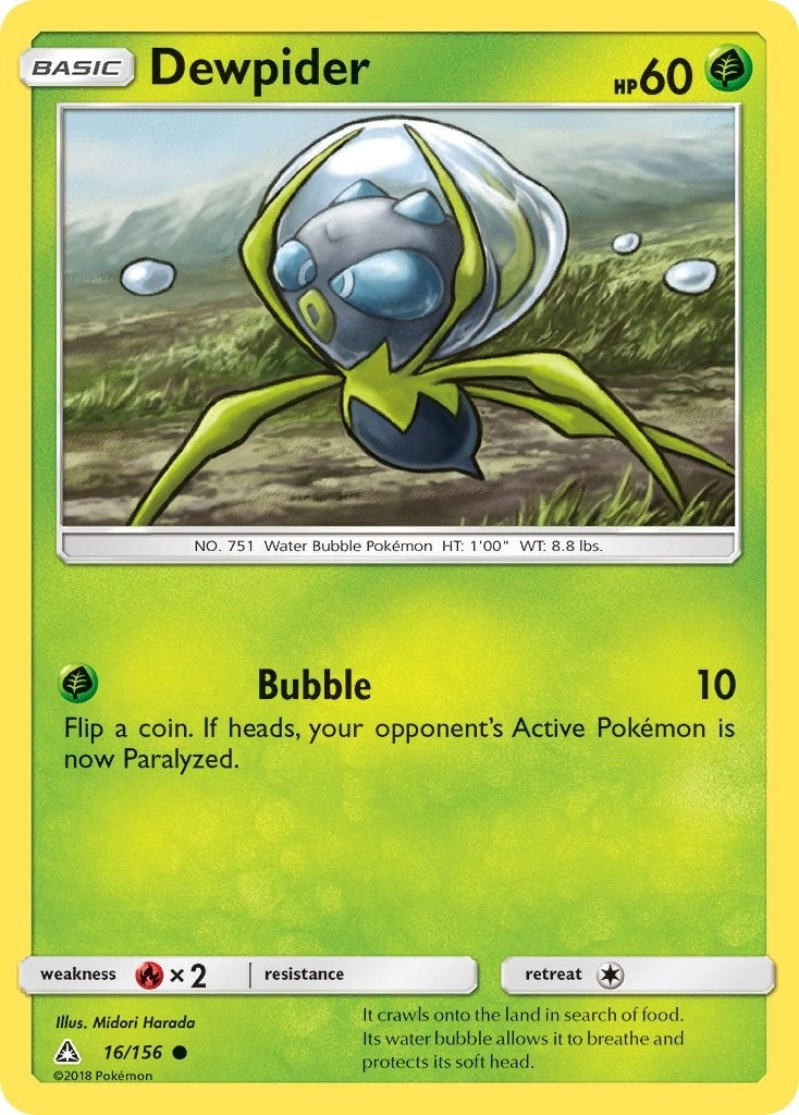 Image for Dewpider (16/156) - Pokemon