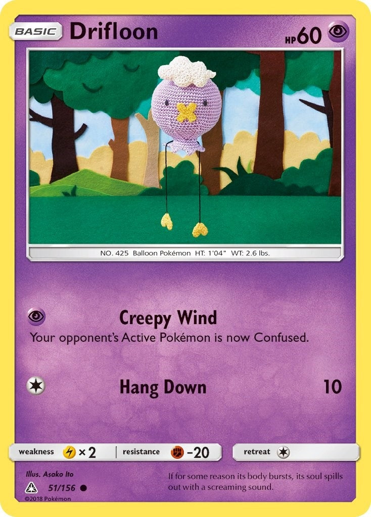 Image for Drifloon (51/156) - Pokemon