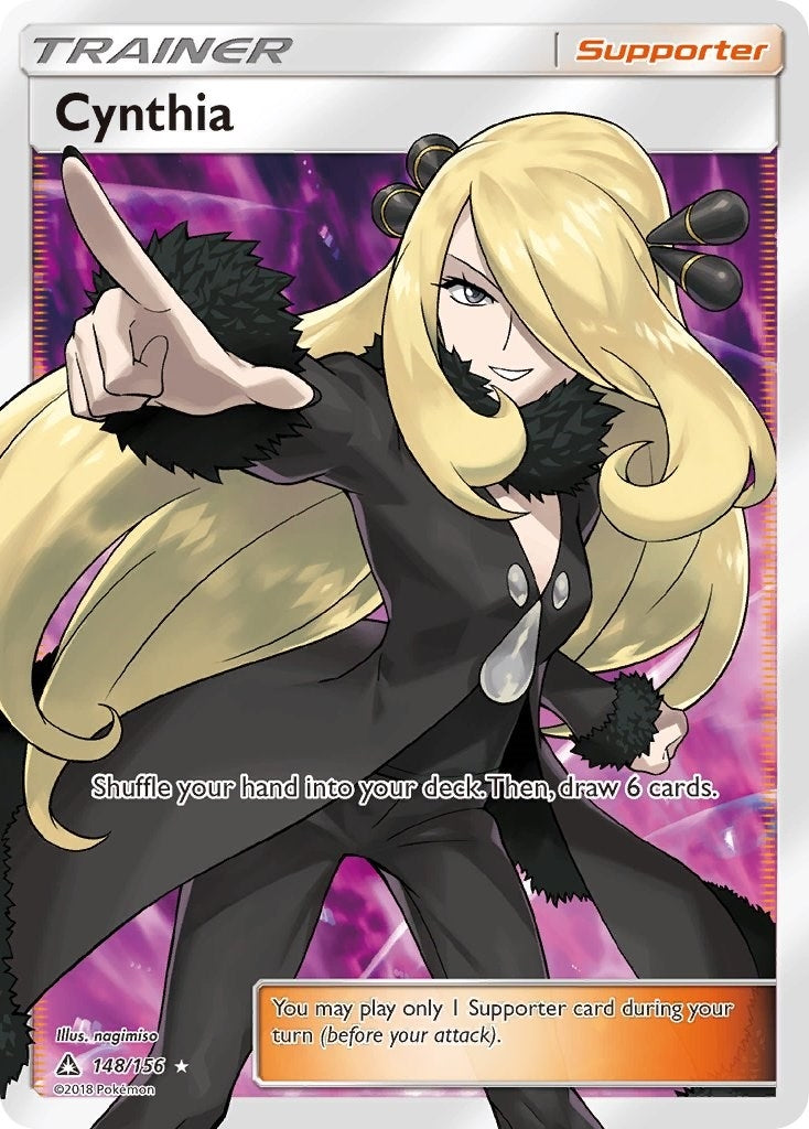 Image for Cynthia (Full Art) (148/156) - Pokemon