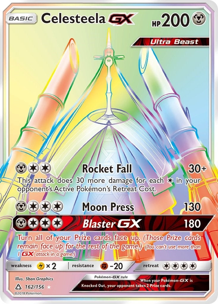 Image for Celesteela GX (Secret Rare) (162/156) - Pokemon