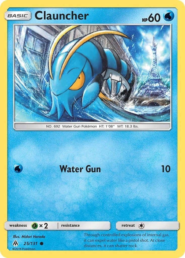 Image for Clauncher (25/131) - Pokemon