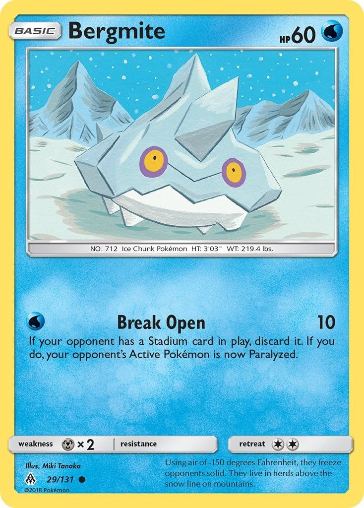 Image for Bergmite (29/131) - Pokemon
