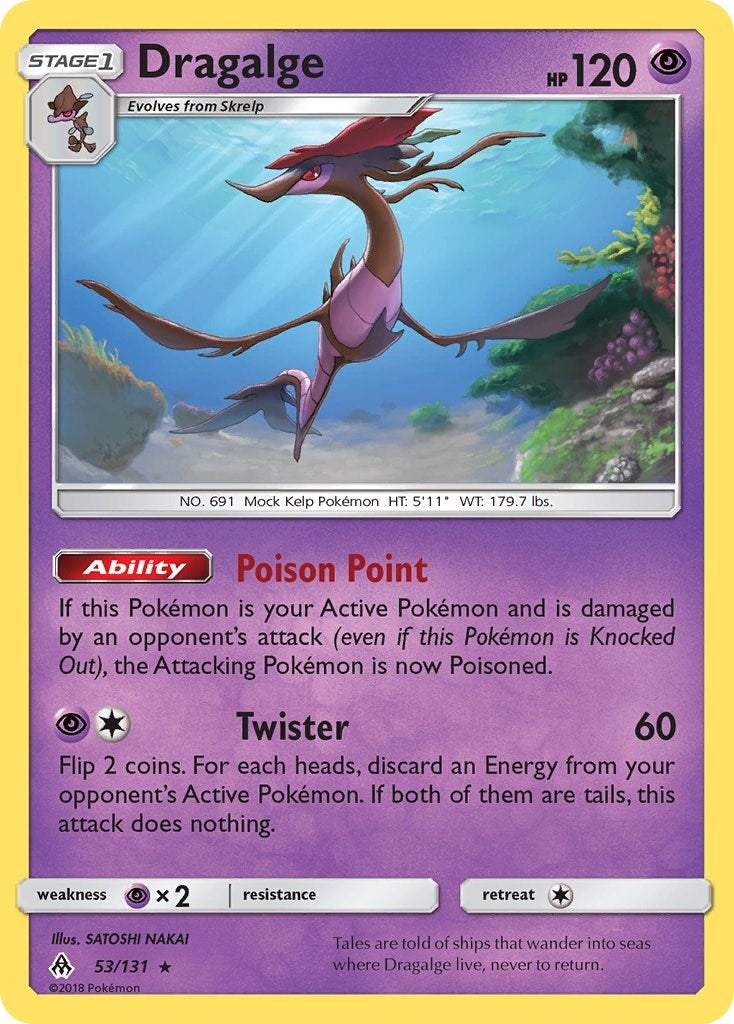 Image for Dragalge (53/131) - Pokemon
