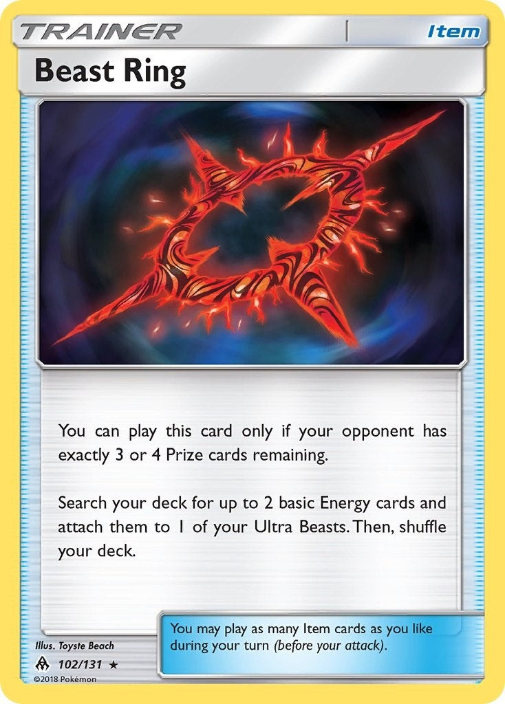 Image for Beast Ring (102/131) - Pokemon