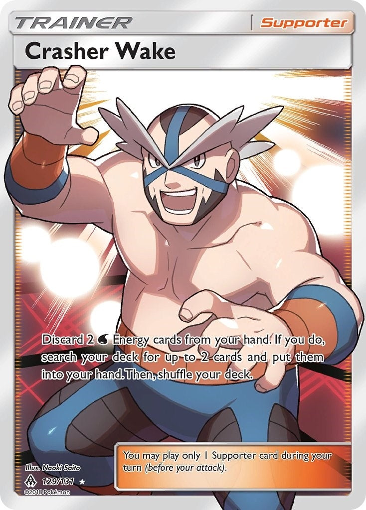 Image for Crasher Wake (Full Art) (129/131) - Pokemon