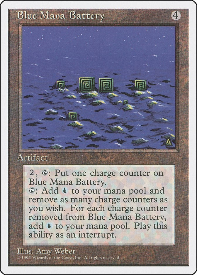 Image for Blue Mana Battery - Magic: The Gathering