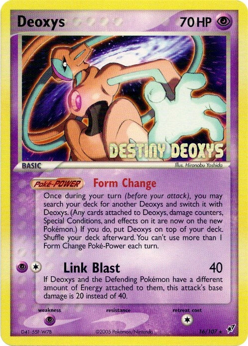 Image for Deoxys (Normal Forme) - 16/107 (Movie Promo) (016/107) - Pokemon