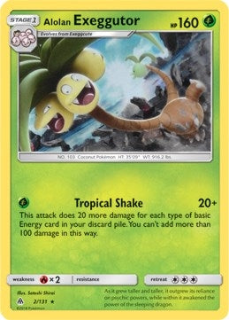 Alolan Exeggutor - 2/131 (SM Forbidden Light) (002/131)