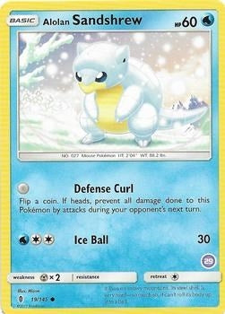 Alolan Sandshrew (29) (19/145)