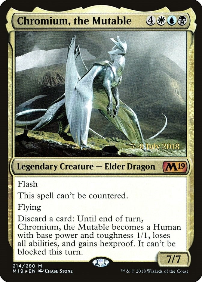 Image for Chromium, the Mutable (214) - Magic: The Gathering