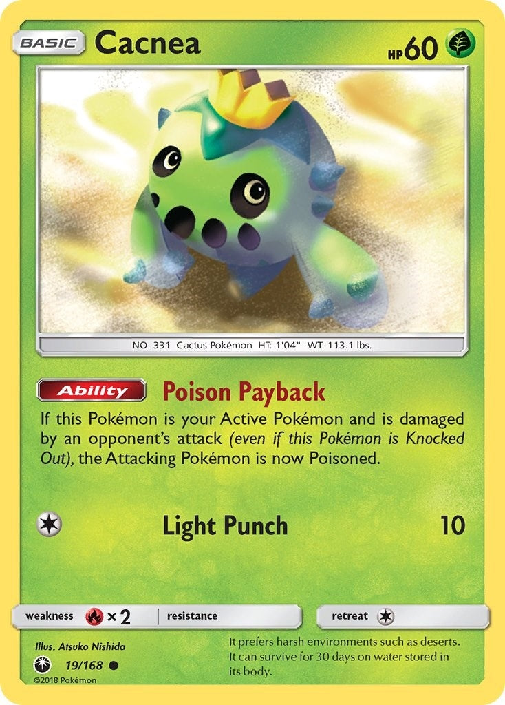 Image for Cacnea (19/168) - Pokemon