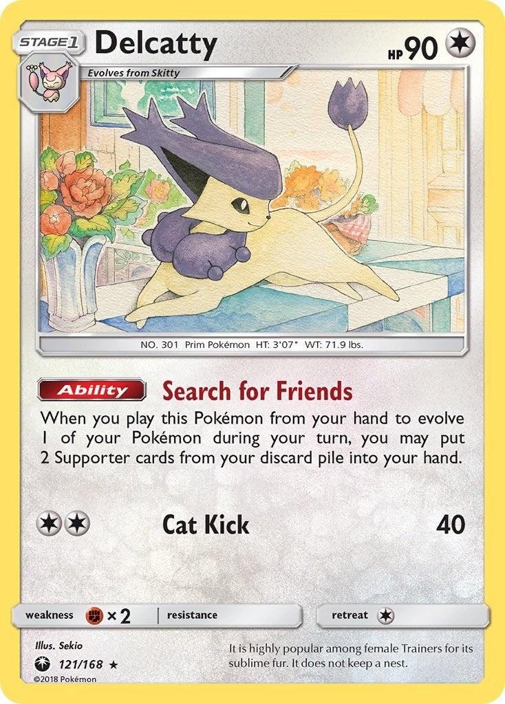 Image for Delcatty (121/168) - Pokemon