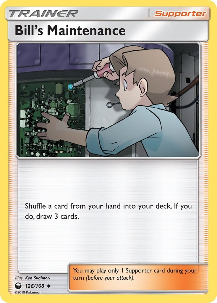 Image for Bill's Maintenance (126/168) - Pokemon