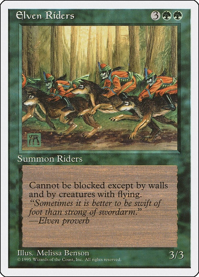 Image for Elven Riders (126) - Magic: The Gathering