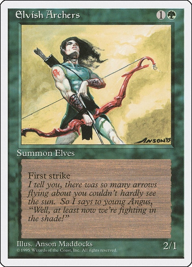 Image for Elvish Archers (127) - Magic: The Gathering
