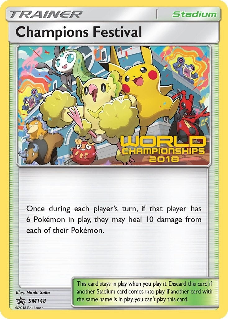 Image for Champions Festival - SM148 (World Championships 2018) (SM148) - Pokemon