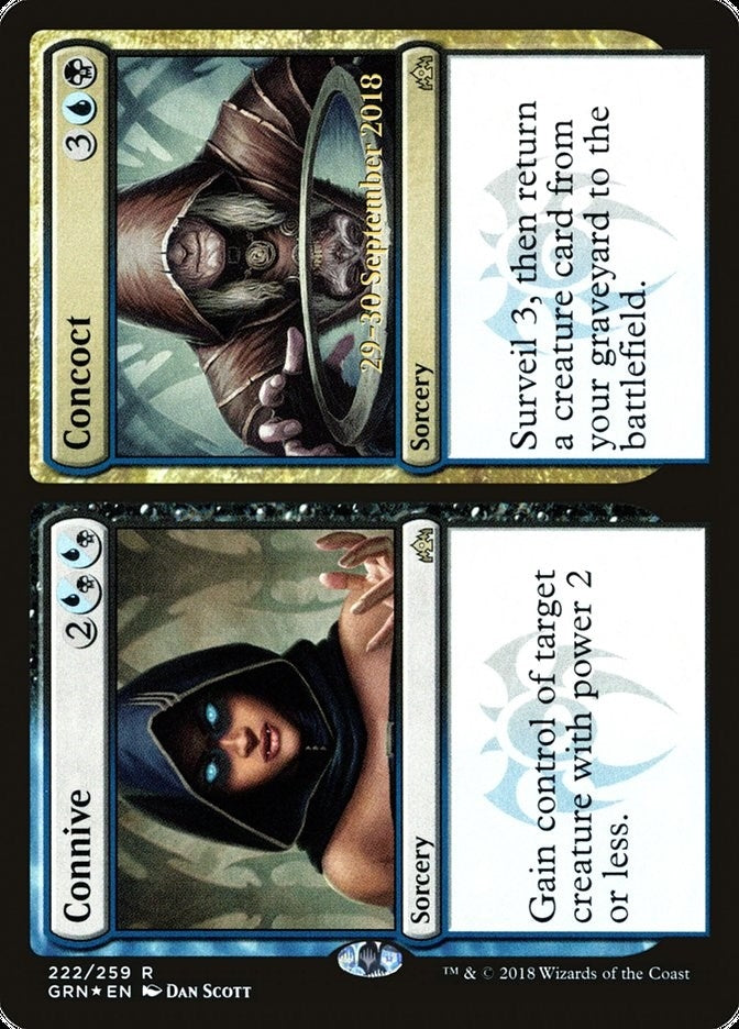 Image for Connive // Concoct (222) - Magic: The Gathering