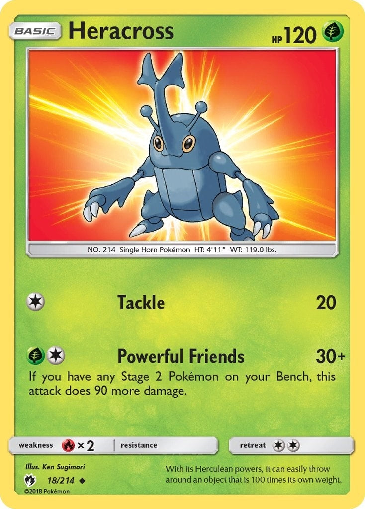 Image for Heracross (18/214) - Pokemon