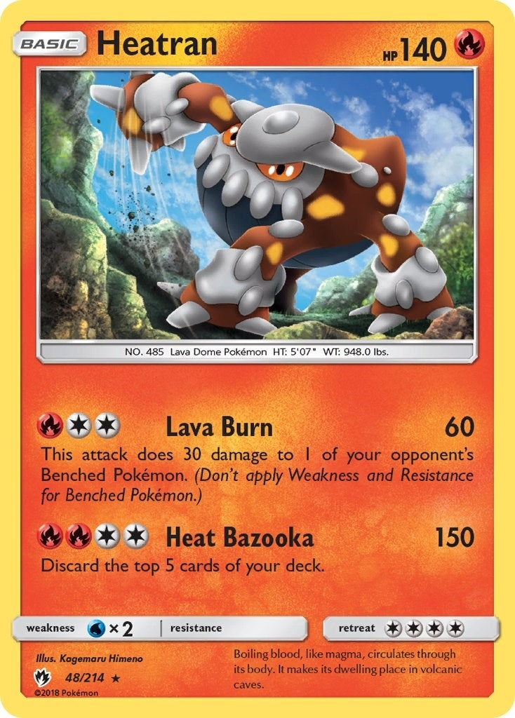 Image for Heatran (48/214) - Pokemon