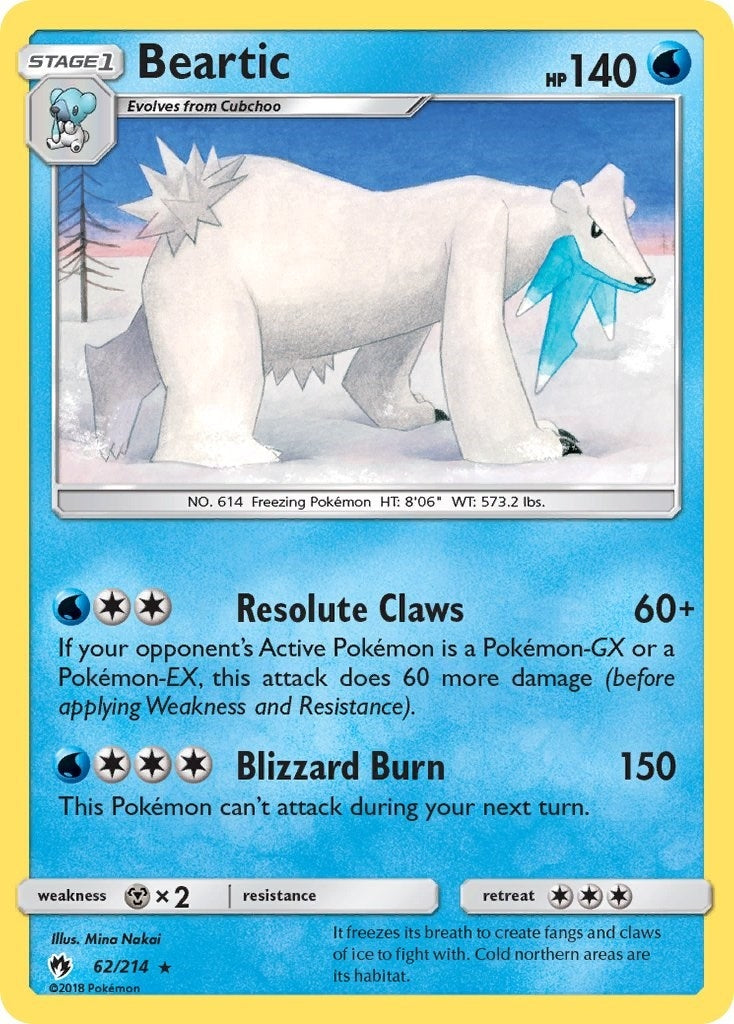 Image for Beartic (62/214) - Pokemon