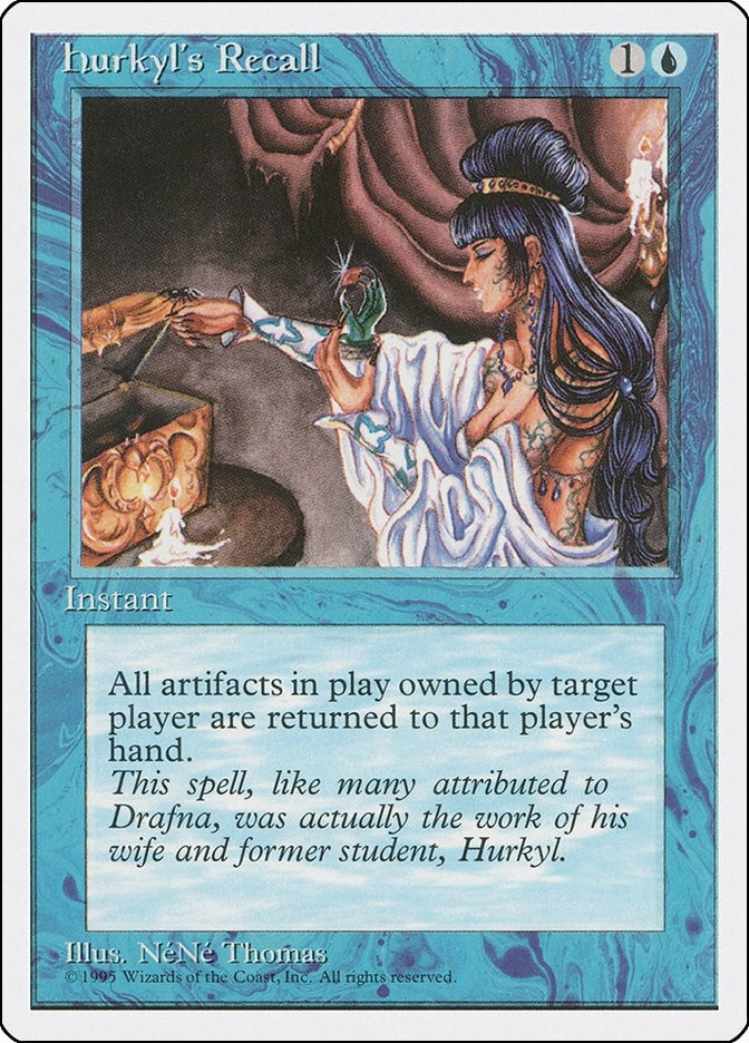 Image for Hurkyl's Recall (77) - Magic: The Gathering