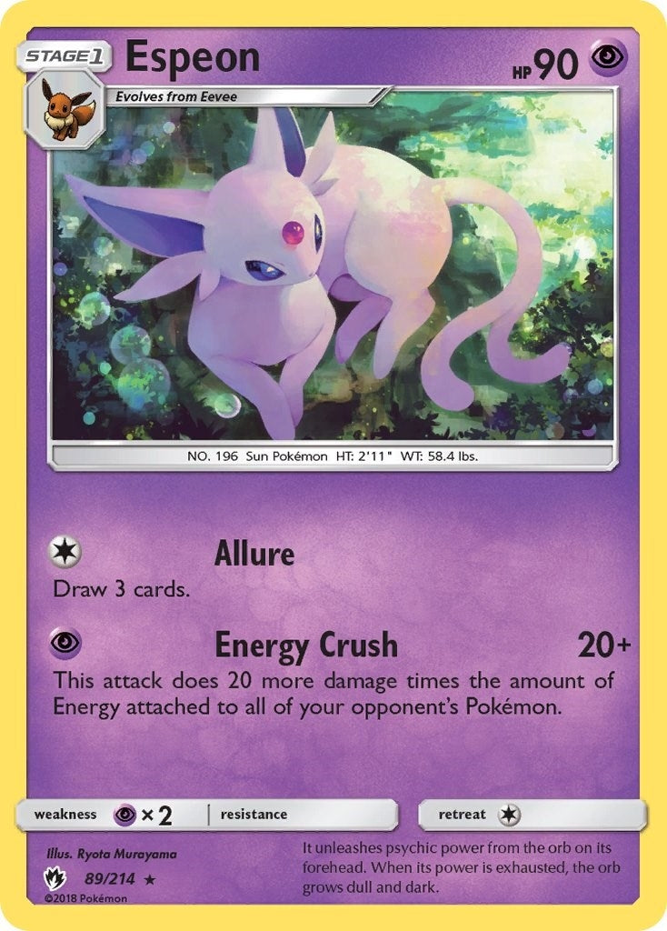 Image for Espeon (89/214) - Pokemon
