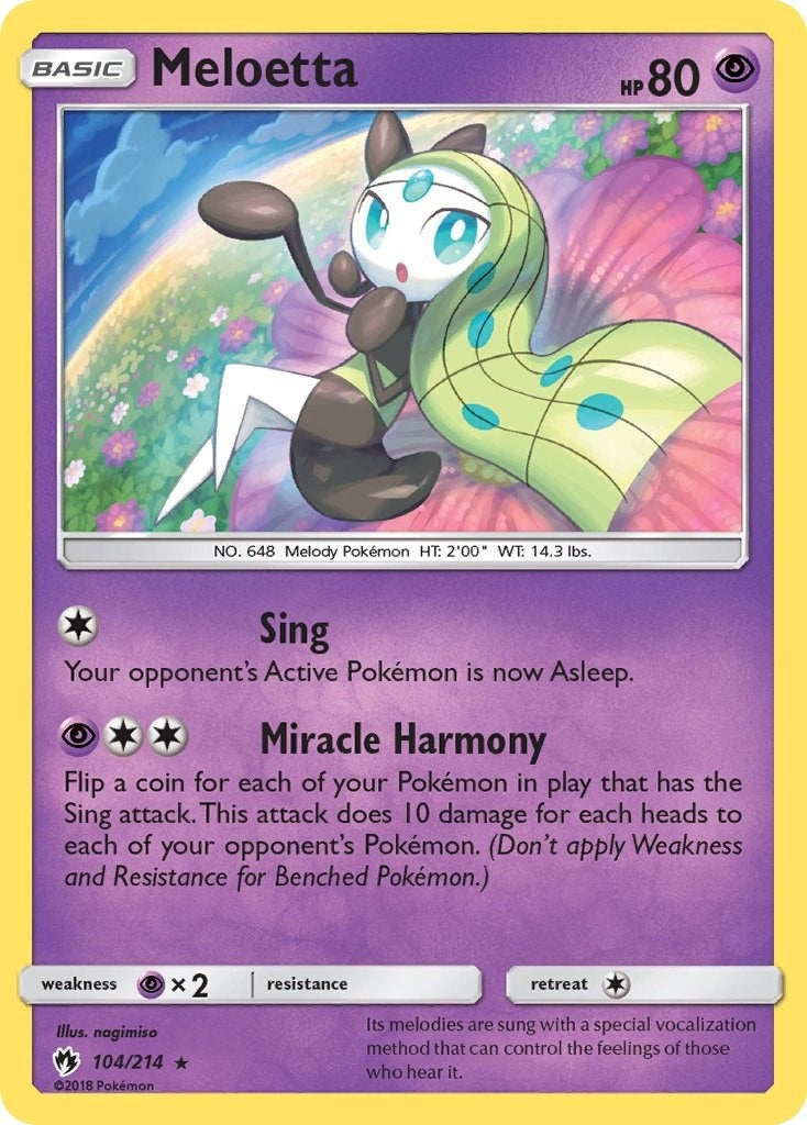 Image for Meloetta (104/214) - Pokemon