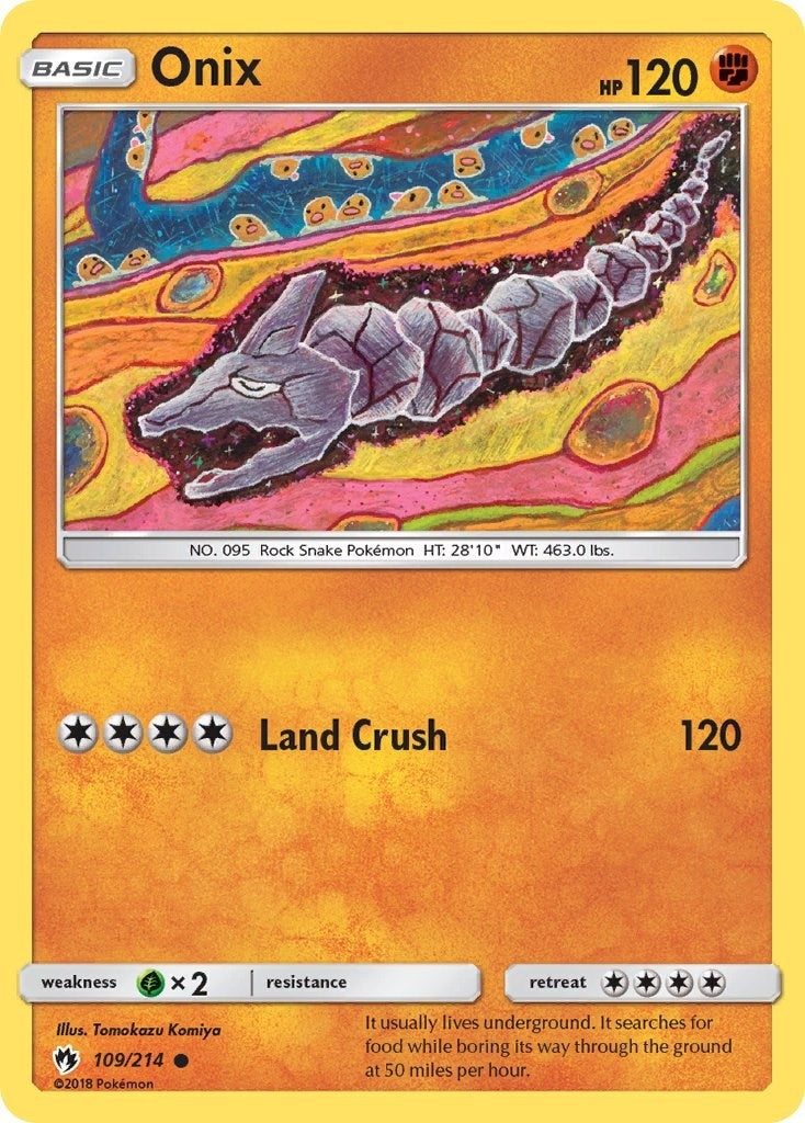 Image for Onix (109/214) - Pokemon
