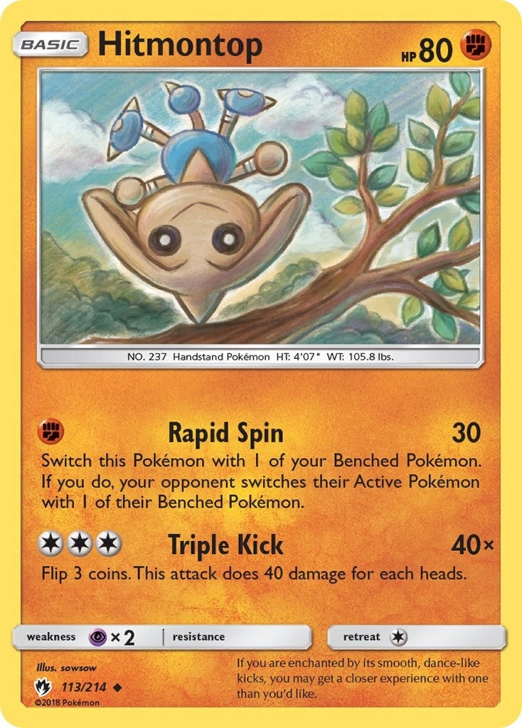Image for Hitmontop (113/214) - Pokemon