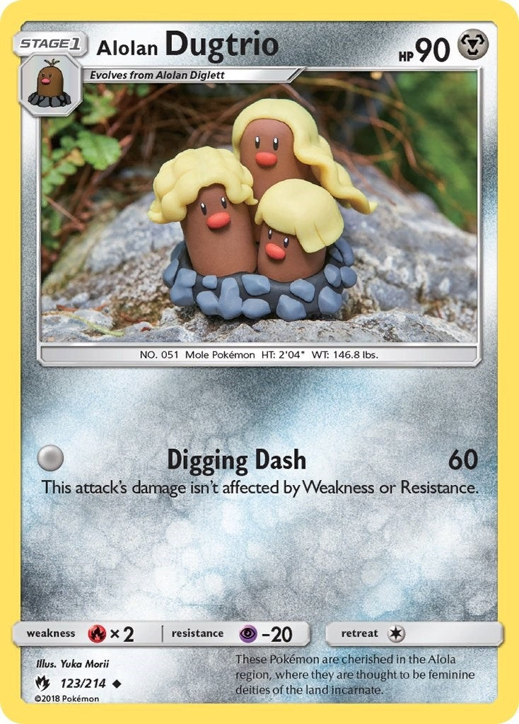Alolan Dugtrio (123/214)