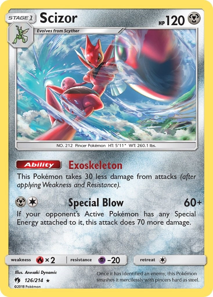Image for Scizor (126/214) - Pokemon