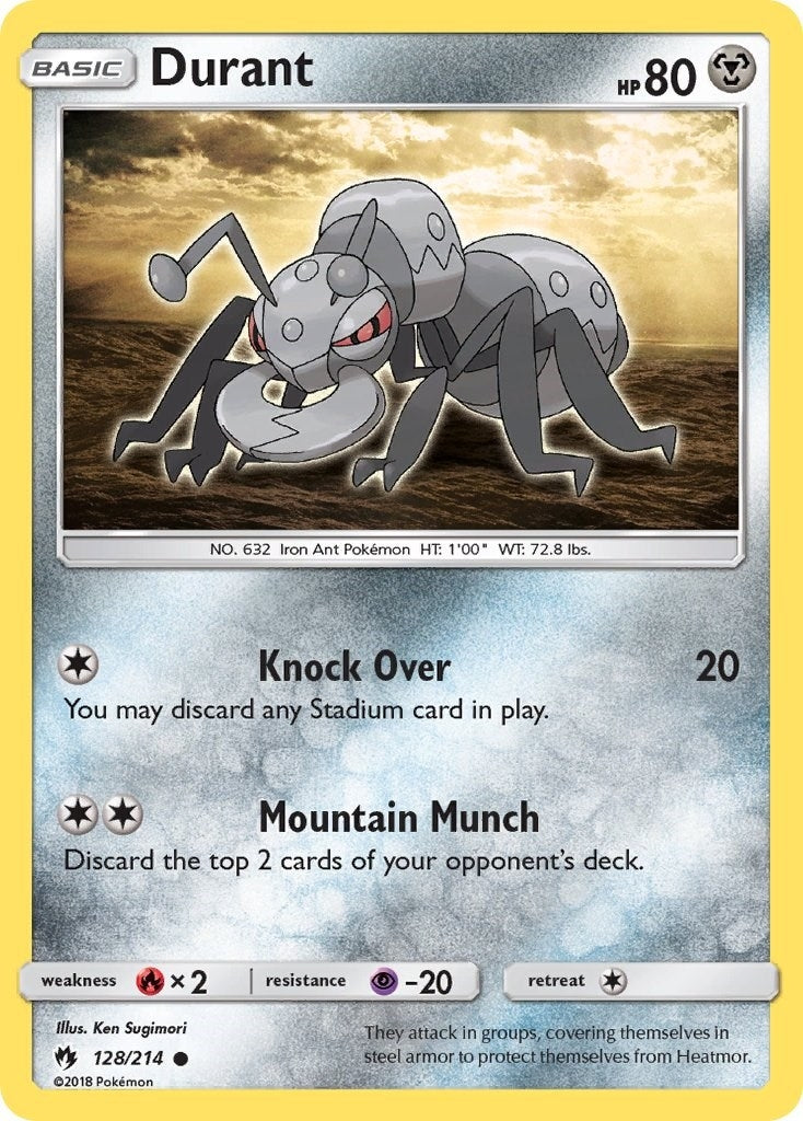 Image for Durant (128/214) - Pokemon