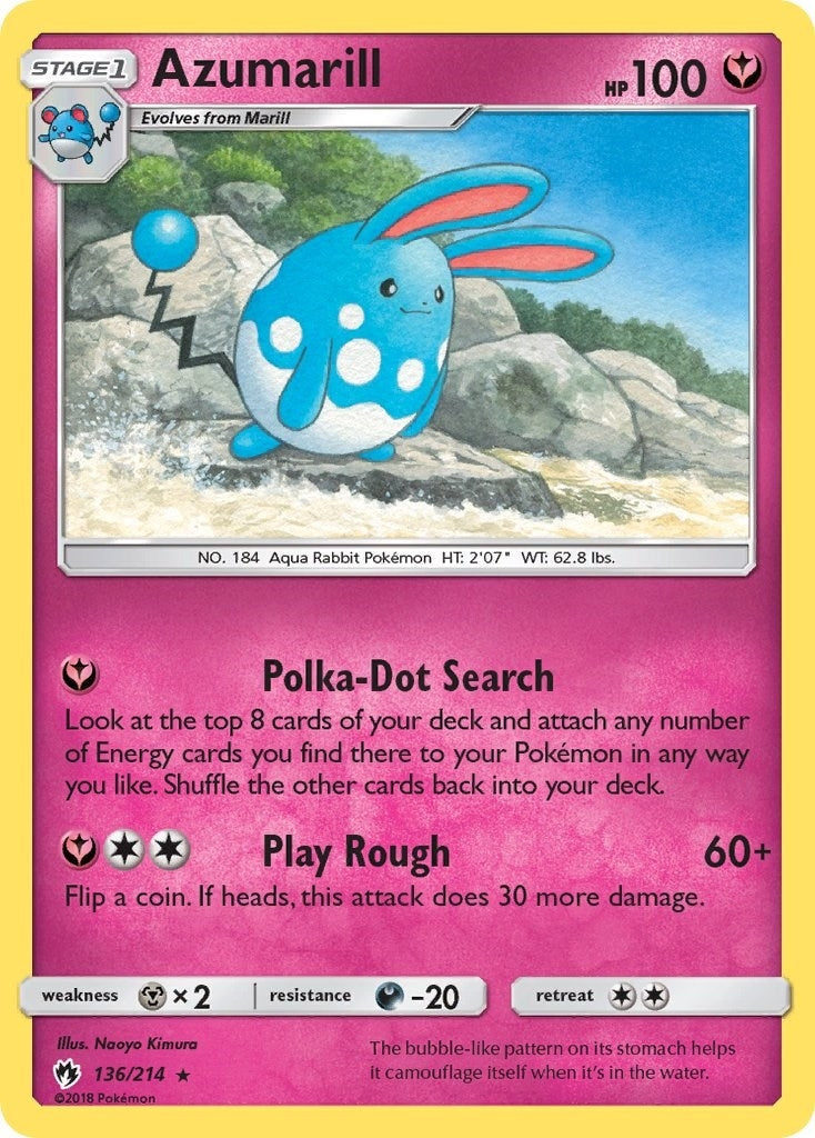 Image for Azumarill (136/214) - Pokemon