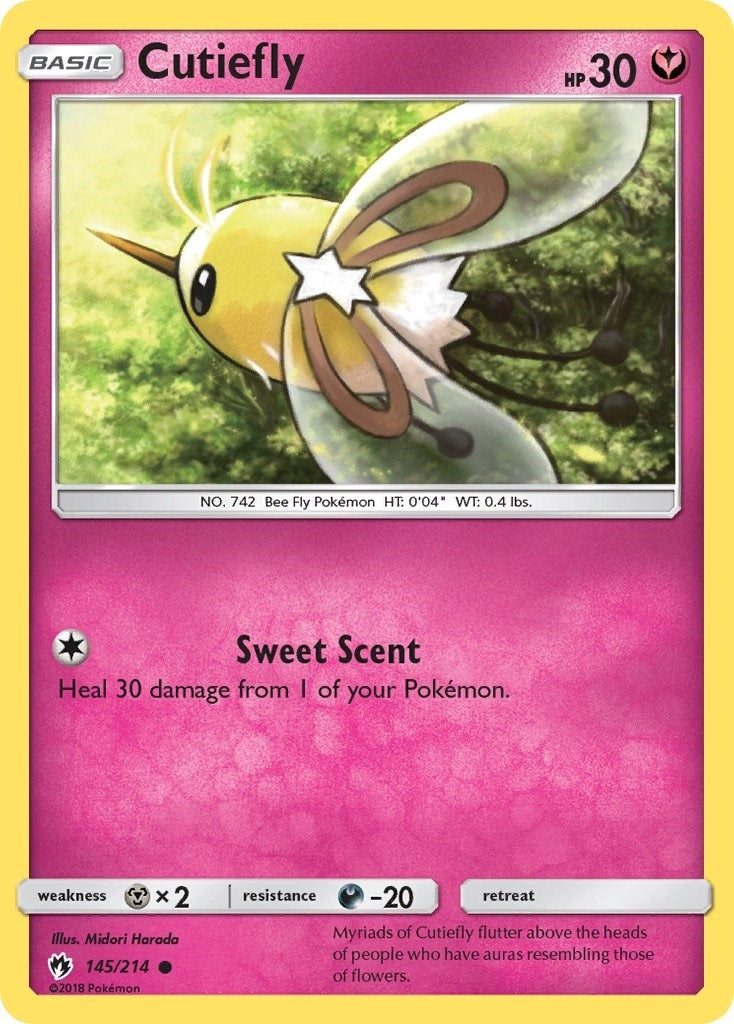 Image for Cutiefly (145/214) - Pokemon