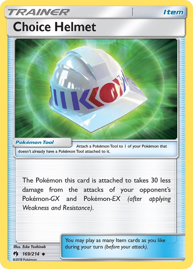 Image for Choice Helmet (169/214) - Pokemon