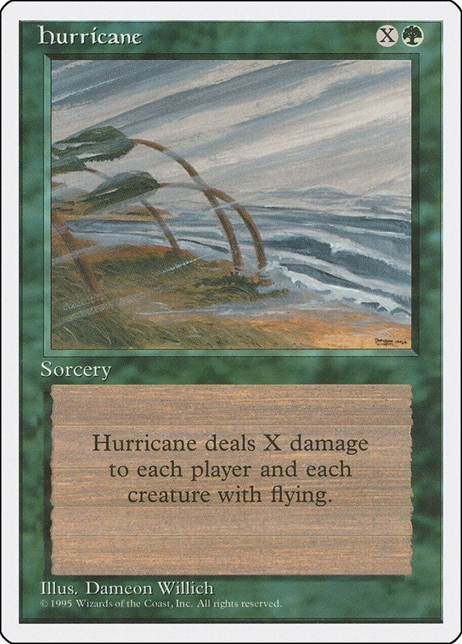 Image for Hurricane (135) - Magic: The Gathering
