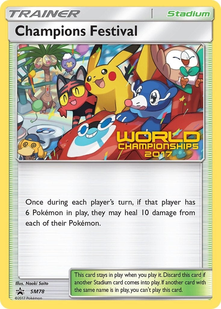 Image for Champions Festival - SM78 (World Championships 2017) (SM78) - Pokemon