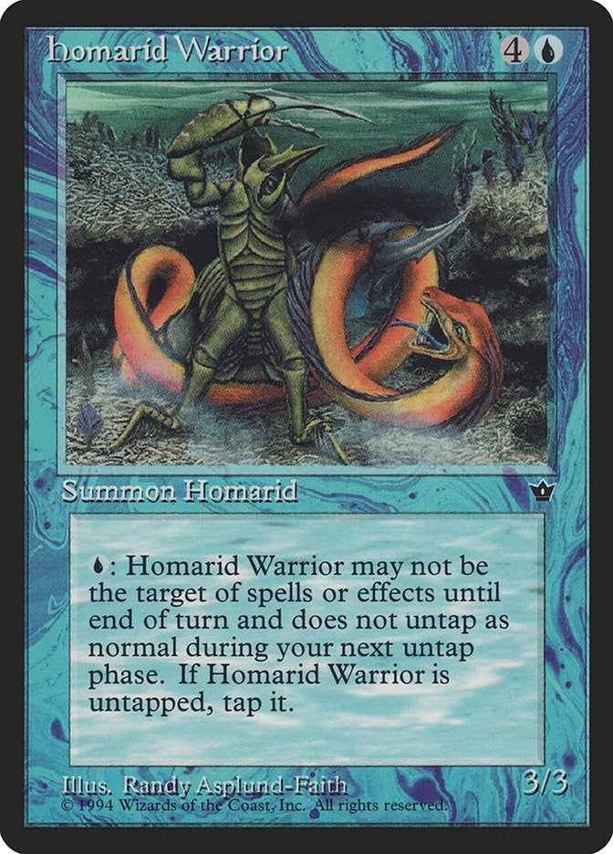 Image for Homarid Warrior (Asplund-Faith) - Magic: The Gathering