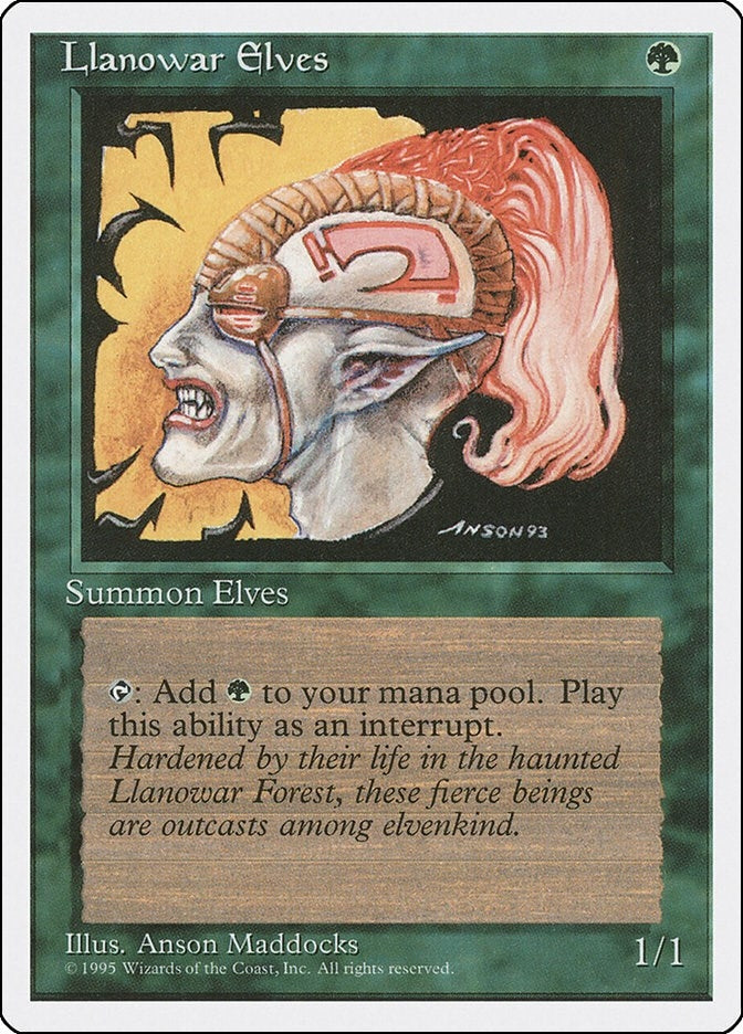 Image for Llanowar Elves (145) - Magic: The Gathering
