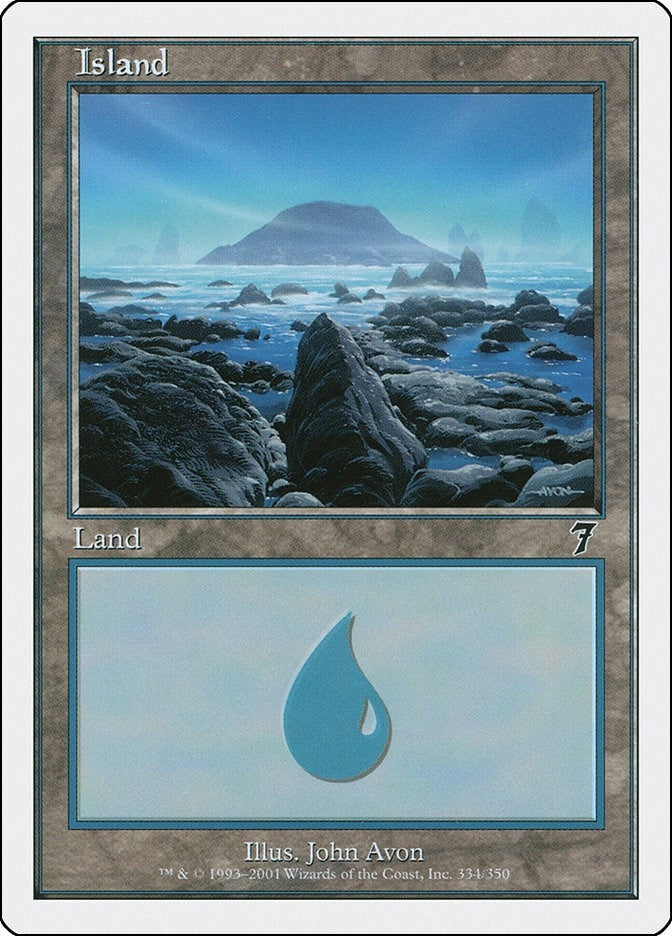 Image for Island (334) (334) - Magic: The Gathering