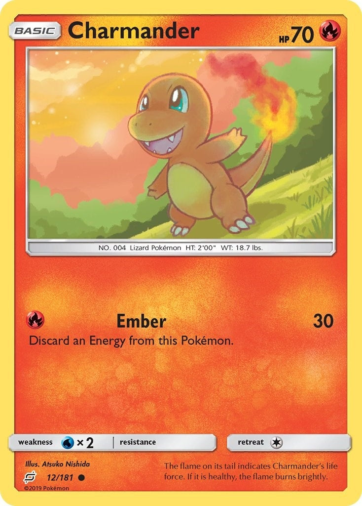 Image for Charmander (12) (12/181) - Pokemon