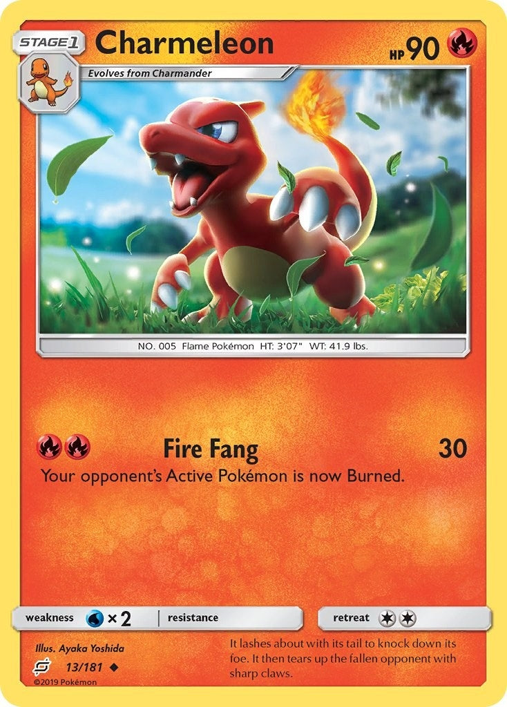 Image for Charmeleon (13/181) - Pokemon